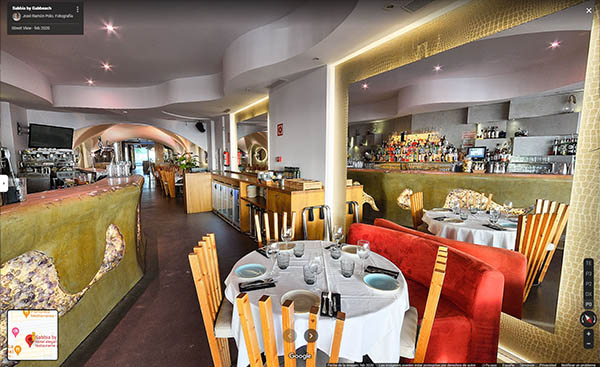 Google Street View de Restaurante